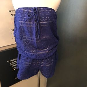 Blue Bathing suit cover up